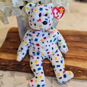 TY 2K the bear TY beanie baby
